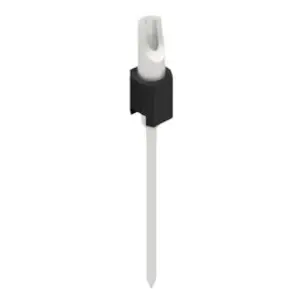 Pin header, 1 pole, pitch 2.54 mm, straight, black, MK 10 1 Z - 1