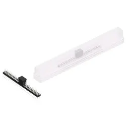 Pin header, 50 pole, pitch 2.54 mm, angled, black, MK 226 SMD 50 Z B SM