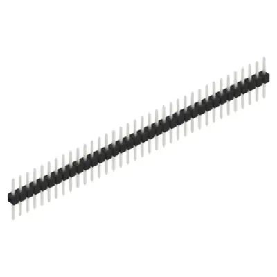Pin header, 36 pole, pitch 2.54 mm, straight, black, SL 1 053 36 Z - 1