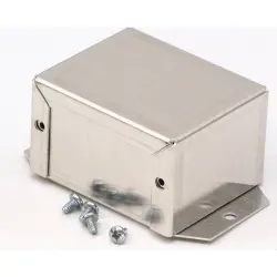 Aluminum enclosure, (L x W x H) 69 x 56 x 41 mm, natural, IP32, 1411FBBU