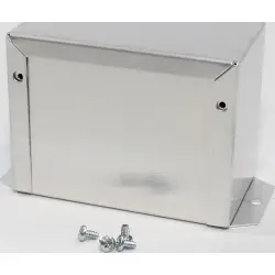 Aluminum enclosure, (L x W x H) 102 x 56 x 76 mm, natural, IP32, 1411FBFU