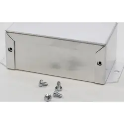 Aluminum enclosure, (L x W x H) 102 x 56 x 41 mm, natural, IP32, 1411FBGU