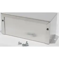 Aluminum enclosure, (L x W x H) 127 x 56 x 56 mm, natural, IP32, 1411FBKU