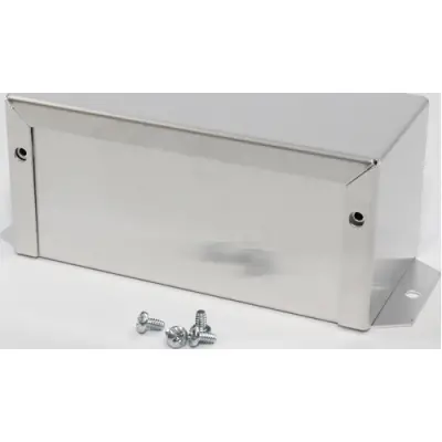 Aluminum enclosure, (L x W x H) 127 x 56 x 56 mm, natural, IP32, 1411FBKU - 1
