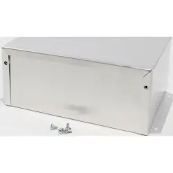 Aluminum enclosure, (L x W x H) 178 x 127 x 76 mm, natural, IP32, 1411FBQU