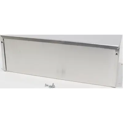 Aluminum enclosure, (L x W x H) 305 x 178 x 102 mm, natural, IP32, 1411FBXU - 1