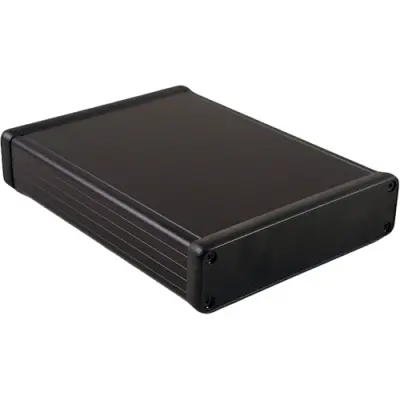 Aperture, PC, (L x W x H) 72.03 x 19 x 3 mm, black, for series 1455B, 1455BPLBK - 1