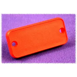 Aperture, ABS, (L x W x H) 57.12 x 26.14 x 8.99 mm, red, for series 1455C, 1455CPLRED