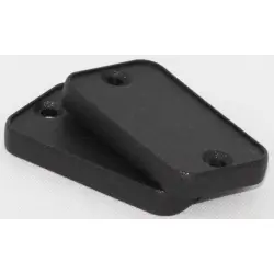 Aperture, ABS, (L x W x H) 81.13 x 30.12 x 8.99 mm, red, for series 1455J, 1455JPLRED