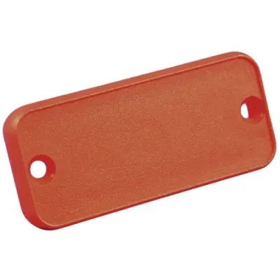 Aperture, ABS, (L x W x H) 106.12 x 56.13 x 8.99 mm, red, for series 1455N, 1455NPLRED - 1