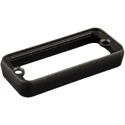 Aperture, ABS, (L x W x H) 169.49 x 34.62 x 11.51 mm, black, for series 1455R, 1455RPLBK