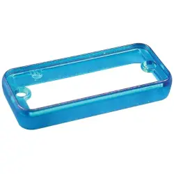 Aperture, PC, (L x W x H) 169.49 x 55.63 x 11.51 mm, blue, for series 1455T, 1455TPLTBU-10