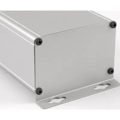 Aluminum enclosure, (L x W x H) 220 x 89 x 56 mm, natural, IP54, 1455ZT2201 - 1