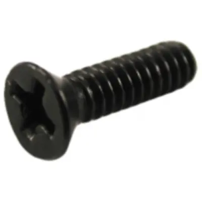 Screw, M3.5, steel, (L) 12 mm, black, for series 1550, 1550MS100BK, package with 100 pieces - 1
