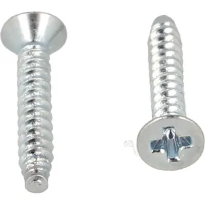 Screw, steel, (L) 13 mm, black, 1551USB50 - 1
