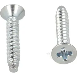 Screw, steel, (L) 13 mm, black, 1551USB50