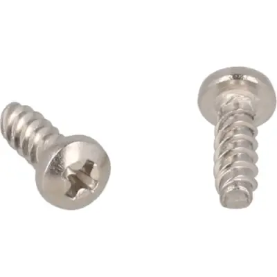Screw, sheet steel, (L) 5 mm, black, for enclosure, 1553WTS100 - 1