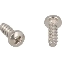Screw, sheet steel, (L) 5 mm, black, for enclosure, 1553WTS100