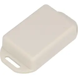 ABS miniature enclosure, (L x W x H) 50 x 35 x 15 mm, light gray (RAL 7035), IP54, 1551FFLGY