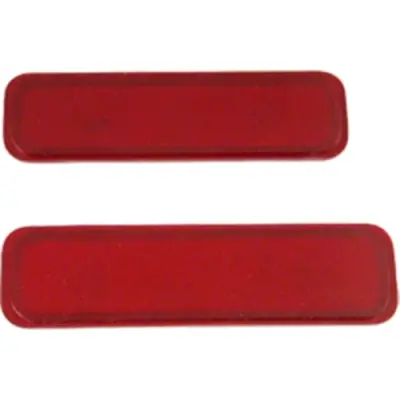 Infrared panel, PC, (W x H) 65 x 2.75 mm, red, for series 1553, 1553BIR-BULK - 1