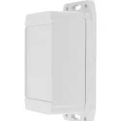 ABS enclosure, (L x W x H) 119 x 66 x 62 mm, light gray (RAL 7035), IP67, 1555CF42GY