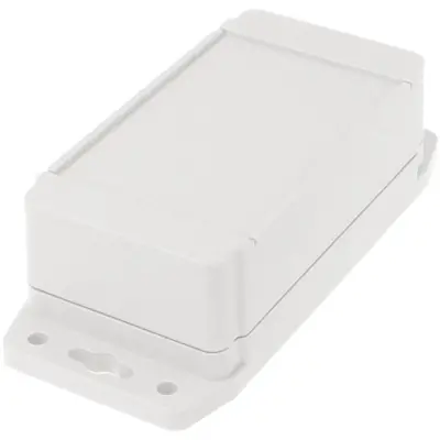 PC enclosure, (L x W x H) 119 x 66 x 42 mm, light gray (RAL 7035), IP68, 1555C2F22GY - 1