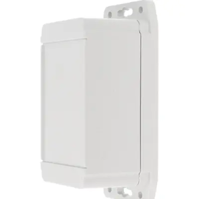 PC enclosure, (L x W x H) 119 x 66 x 62 mm, light gray (RAL 7035), IP67, 1555C2F42GY - 1