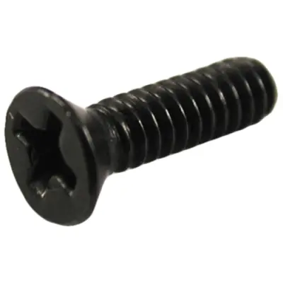 Screw, steel, (L) 12.7 mm, black, for series 1590, 1590MS50BK - 1