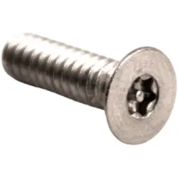 Screw, steel, (L) 12 mm, black, for series 1590, 1590MS50T