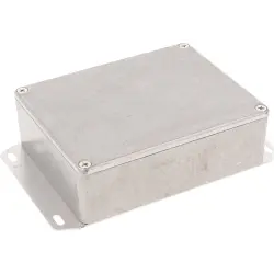 Aluminum die cast enclosure, (L x W x H) 119 x 94 x 38 mm, natural, IP54, 1590BB2F