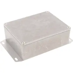 Aluminum die cast enclosure, (L x W x H) 119 x 94 x 42 mm, natural, IP54, 1590BBSF