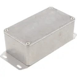 Aluminum die cast enclosure, (L x W x H) 112 x 60 x 42 mm, natural, IP54, 1590BSF