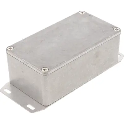 Aluminum die cast enclosure, (L x W x H) 112 x 60 x 42 mm, natural, IP54, 1590BSF - 1