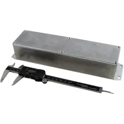 Aluminum die cast enclosure, (L x W x H) 254 x 70 x 50 mm, natural, IP54, 1590BXF