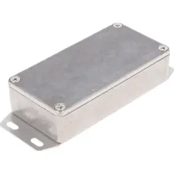 Aluminum die cast enclosure, (L x W x H) 100 x 50 x 25 mm, natural, IP54, 1590GF