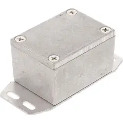 Aluminum die cast enclosure, (L x W x H) 53 x 38 x 31 mm, natural, IP54, 1590HF