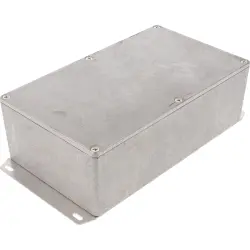Aluminum die cast enclosure, (L x W x H) 192 x 112 x 61 mm, natural, IP54, 1590R1F