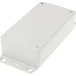 ABS enclosure, (L x W x H) 112 x 62 x 31 mm, light gray (RAL 7035), IP54, 1591BF2GY
