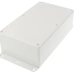 ABS enclosure, (L x W x H) 191 x 110 x 61 mm, light gray (RAL 7035), IP54, 1591EF2GY