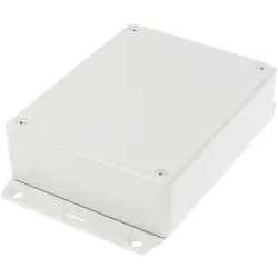 ABS enclosure, (L x W x H) 120 x 94 x 34 mm, light gray (RAL 7035), IP54, 1591GF2GY