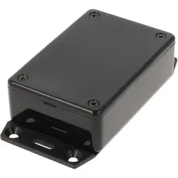 ABS enclosure, (L x W x H) 85 x 56 x 26 mm, black (RAL 9005), IP54, 1591MF2BK