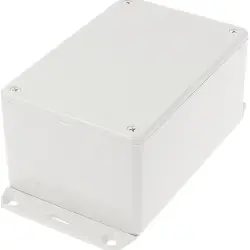 ABS enclosure, (L x W x H) 120 x 80 x 59 mm, light gray (RAL 7035), IP54, 1591TF2GY
