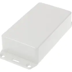 ABS enclosure, (L x W x H) 112 x 62 x 31 mm, light gray (RAL 7035), IP54, 1591BFLGY