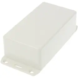 ABS enclosure, (L x W x H) 120 x 65 x 40 mm, light gray (RAL 7035), IP54, 1591CFLGY