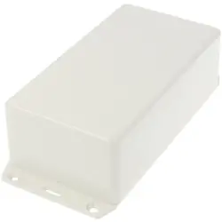 ABS enclosure, (L x W x H) 150 x 80 x 50 mm, light gray (RAL 7035), IP54, 1591DFLGY