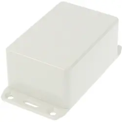 ABS enclosure, (L x W x H) 85 x 56 x 39 mm, light gray (RAL 7035), IP54, 1591LFLGY