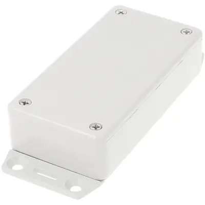 ABS enclosure, (L x W x H) 100 x 50 x 25 mm, light gray (RAL 7035), IP54, 1591AF2SGY - 1