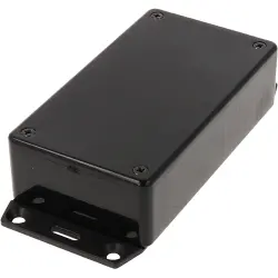 ABS enclosure, (L x W x H) 112 x 62 x 31 mm, black (RAL 9005), IP54, 1591BF2SBK
