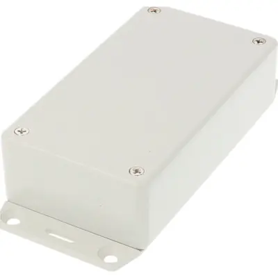 ABS enclosure, (L x W x H) 112 x 62 x 31 mm, light gray (RAL 7035), IP54, 1591BF2SGY - 1