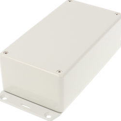 ABS enclosure, (L x W x H) 150 x 80 x 50 mm, light gray (RAL 7035), IP54, 1591DF2SGY